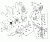 Snapper 410 - 40.6cc Straight Shaft Trimmer (86), Series 0 Ersatzteile 410 Air Cleaner & Carburetor Assembly