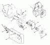 Snapper 4111SST - 40.6cc Straight Shaft Trimmer, Series 1 Ersatzteile Crank Case, Cable And Throttle Assembly #4111SST