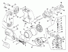 Snapper RT4151 - Walk-Behind Trimmer Ersatzteile RT4151 Carburetor And Clutch Assembly