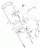 Snapper RT4151 - Walk-Behind Trimmer Ersatzteile RT4151 Handle Assembly