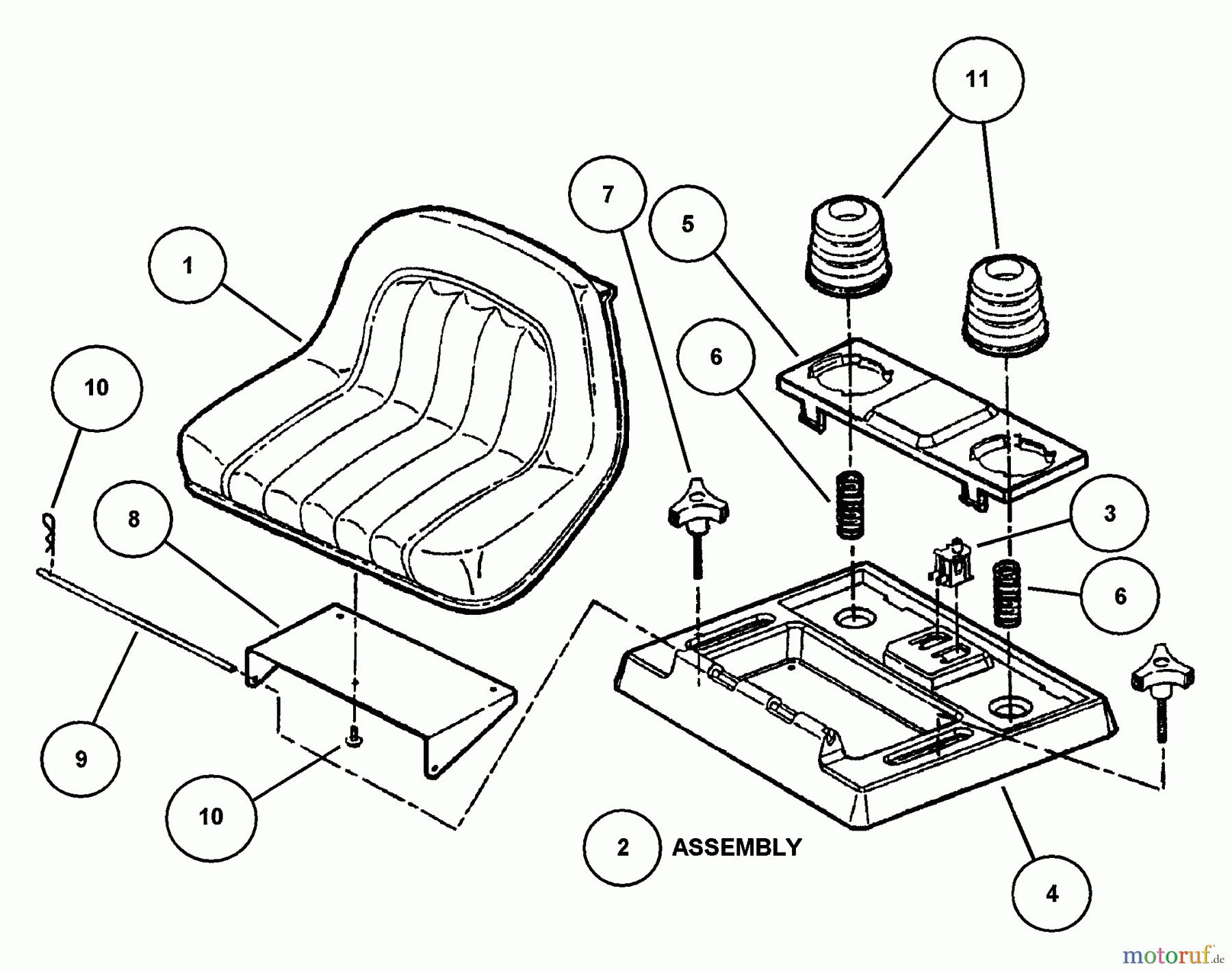 Snapper Utility Vehicles GC9520KW (84449) - Snapper 2x2 Grounds Cruiser Utility Vehicle, 9.5 HP, Series 0 Seat Group