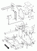Snapper UVGT1621BV (7085903) - Trail Cruiser Utility Vehicle, 16 HP, Series 1 Ersatzteile REAR FRAME GROUP, LH