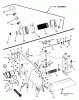 Snapper UVGT1621BV (7085903) - Trail Cruiser Utility Vehicle, 16 HP, Series 1 Ersatzteile REAR FRAME GROUP, RH