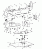 Snapper UVGT1621BV (7085903) - Trail Cruiser Utility Vehicle, 16 HP, Series 1 Ersatzteile SEAT PEDESTAL GROUP- Frame