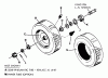 Snapper 30083S - 30" Rear-Engine Rider, 8 HP, Series 3 Ersatzteile Wheels - Front