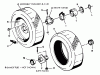 Snapper 30083S - 30" Rear-Engine Rider, 8 HP, Series 3 Ersatzteile Wheels - Rear