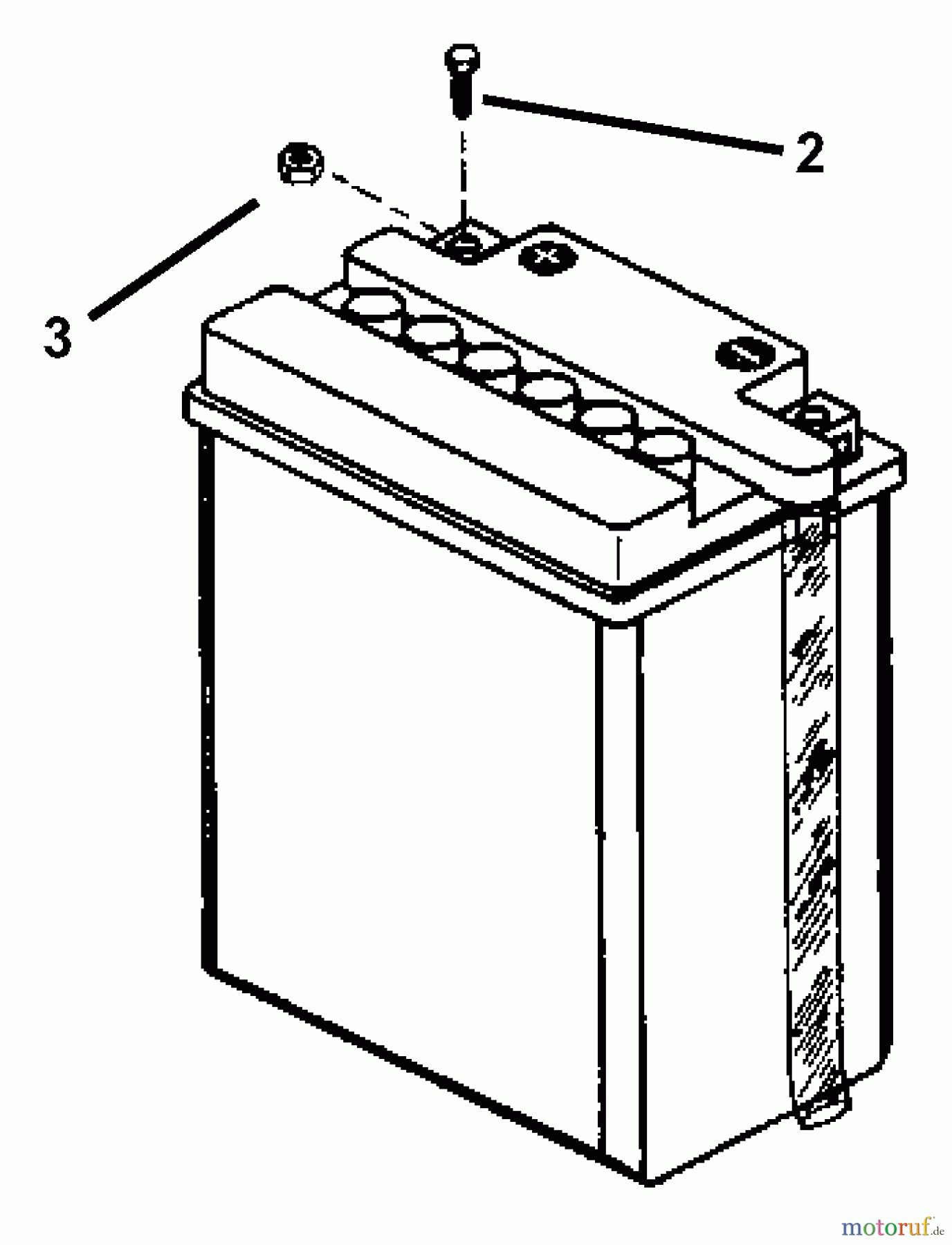  Snapper Zubehör 7029130 - Snapper Battery Kit, 12 Volt Battery Kit