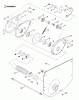 Snapper 28115S - 28" Rear-Engine Rider, 11 HP, Series 5 Ersatzteile Chain Case, L.H. Fender