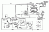 Snapper 331416KVE - 33" Rear-Engine Rider, 14 HP, Series 16 Ersatzteile Wiring Schematic for 14 HP (Briggs Engine)