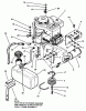 Snapper 381451HBVE (84393) - 38" Rear-Engine Rider, 14 HP, Hydro Drive, Series 1 Ersatzteile Engine And Fuel Tank Assemblies