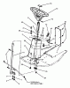 Snapper 381451HBVE (84393) - 38" Rear-Engine Rider, 14 HP, Hydro Drive, Series 1 Ersatzteile Steering Assembly