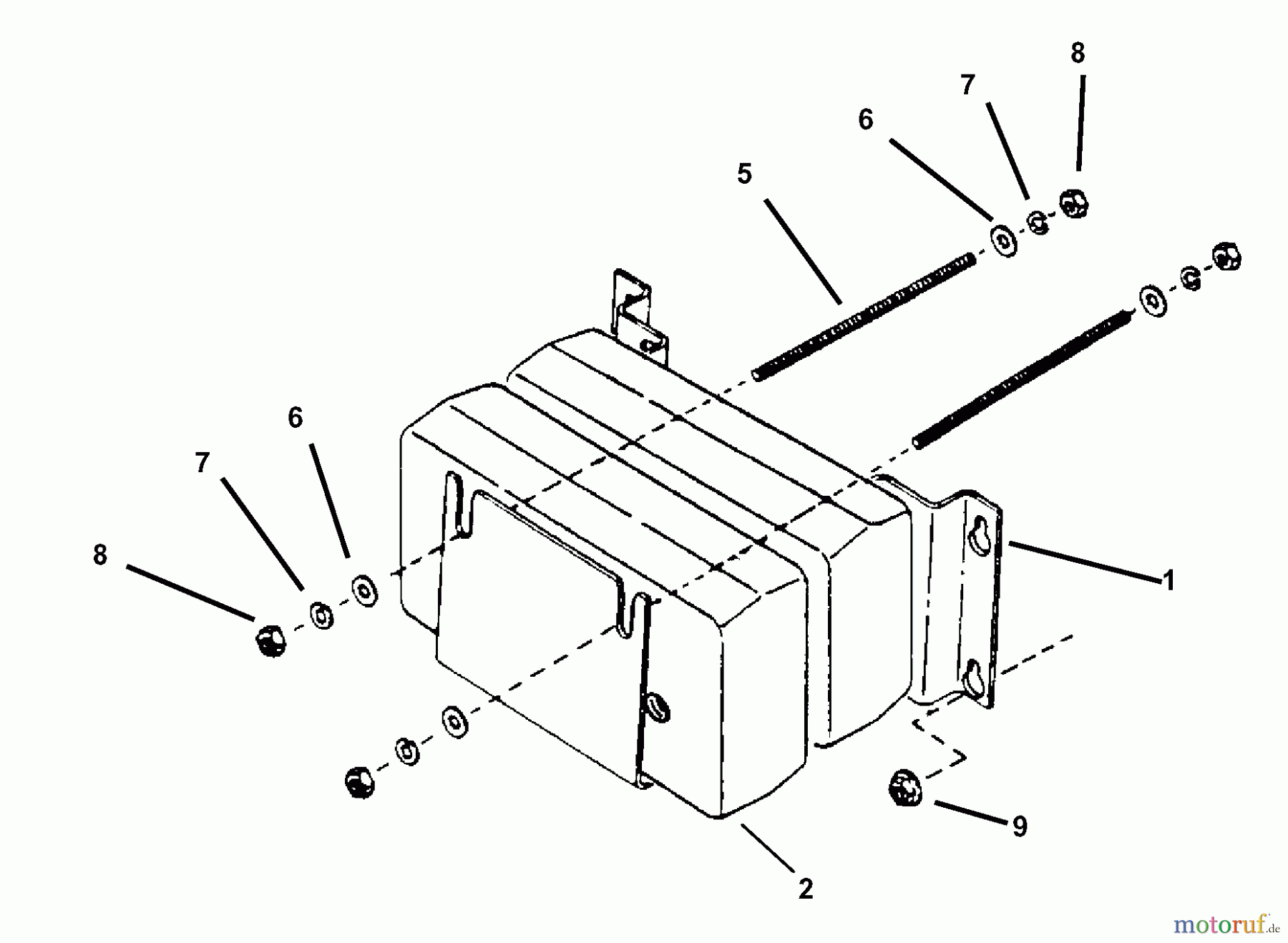  Snapper Zubehör 7061245 - Snapper Rear Weight Kit 7061245 - Rear Weight (Parts)