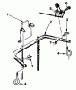 Snapper 42113S - 42" Rear-Engine Rider, 11 HP, Series 3 Ersatzteile Chain Arm, Heat Shield