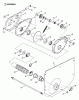Snapper 421614BVE - 42" Rear-Engine Rider, Series 14 Ersatzteile Chain Case, L.H. Fender