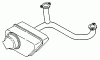 Snapper 421614BVE - 42" Rear-Engine Rider, Series 14 Ersatzteile Exhaust Muffler