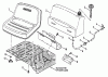 Snapper 421614BVE - 42" Rear-Engine Rider, Series 14 Ersatzteile Fuel Tank & Operators Seat