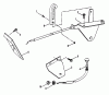 Snapper 421614BVE - 42" Rear-Engine Rider, Series 14 Ersatzteile Throttle Control
