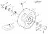 Snapper 421614BVE - 42" Rear-Engine Rider, Series 14 Ersatzteile Wheels-Front
