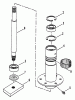 Snapper 421615TVE - 42" Rear-Engine Rider, Series 15 Ersatzteile Spindle