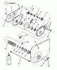 Snapper 421618BVE (84264) - 42" Rear-Engine Rider, 16 HP, Series 18 Ersatzteile Chain Case, L.H. Fender