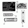 Snapper 421618BVE (84264) - 42" Rear-Engine Rider, 16 HP, Series 18 Ersatzteile Decals (Part 2)