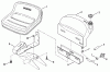 Snapper 30086S - 30" Rear-Engine Rider, 8 HP, Series 6 Ersatzteile Fuel Tank - Operators Seat