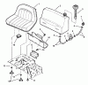 Snapper 421622BVE (84707) - 42" Rear-Engine Rider, 16 HP, Series 22 Ersatzteile Fuel Tank & Operators Seat