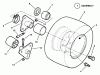 Snapper 421622BVE (84707) - 42" Rear-Engine Rider, 16 HP, Series 22 Ersatzteile Wheels - Rear