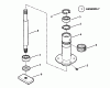 Snapper 421823BVE (84880) - 42" Rear-Engine Rider, 18 HP, Series 23 Ersatzteile SPINDLE ASSEMBLY