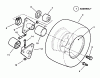 Snapper 421823BVE (84880) - 42" Rear-Engine Rider, 18 HP, Series 23 Ersatzteile WHEELS - REAR