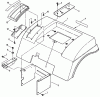 Snapper BH140G42ABV (80480) - 42" Lawn Tractor, 14 HP, Gear Drive, Series A Ersatzteile Rear Fender & Components