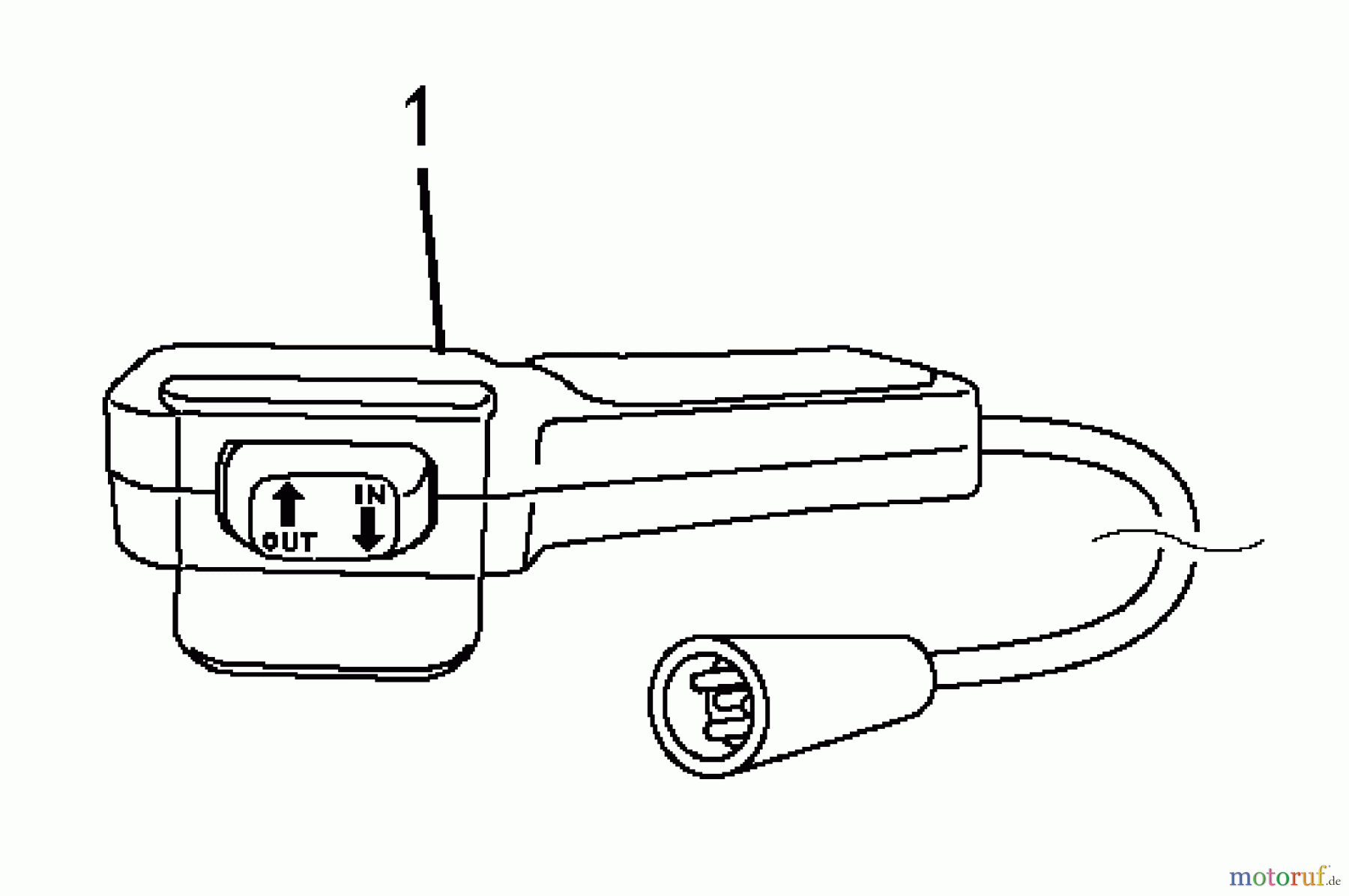  Snapper Zubehör 7600001 - Snapper Winch Remote Control Kit REMOTE SWITCH KIT for WARNER WINCH