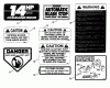 Snapper 7060947 - Bag N-Wagon, 30 Bushel E331415KVE 33" 14 HP Rear Engine Rider (Euro) Series 15 Ersatzteile Decals (Part III)