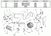 Snapper 7060947 - Bag N-Wagon, 30 Bushel E250818BE 25" 8 HP Rear Engine Rider European Series 18 (84265) Ersatzteile Engines & Exhaust Muffler