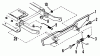 Snapper 41128BE - 41" Rear-Engine Rider, 12 HP, Series 8 Ersatzteile Blade Stop Pedals