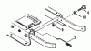 Snapper 41128BE - 41" Rear-Engine Rider, 12 HP, Series 8 Ersatzteile Blade Stop Pedals 25, 26, 28" Decks