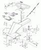 Snapper 41128BE - 41" Rear-Engine Rider, 12 HP, Series 8 Ersatzteile Front End Steering