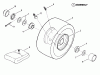 Snapper 41128BE - 41" Rear-Engine Rider, 12 HP, Series 8 Ersatzteile Wheels - Front