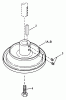 Snapper 331411KVE - 33" Rear-Engine Rider, 14 HP, Series 11 Ersatzteile Drive Disc Assembly