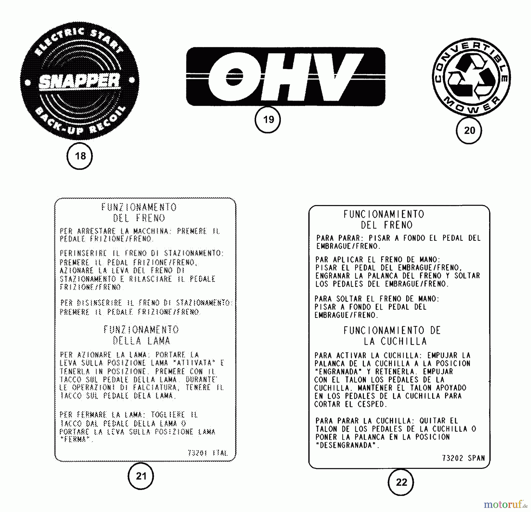 Snapper Zubehör. Rasenmäher 7060947 - Snapper Bag N-Wagon, 30 Bushel E281320BE 28