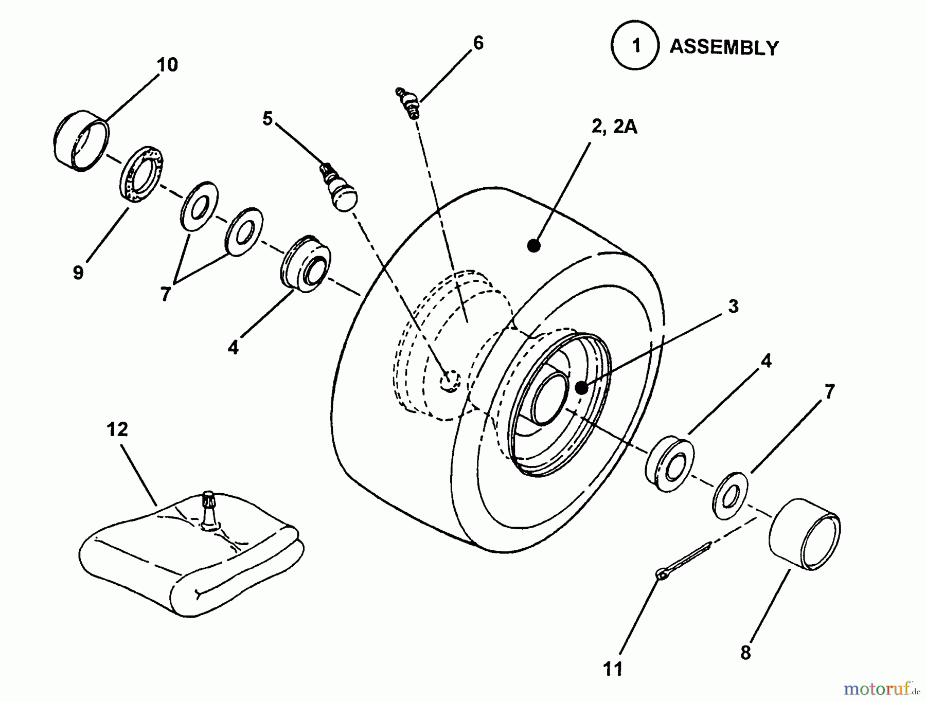 Snapper Zubehör. Rasenmäher 7060947 - Snapper Bag N-Wagon, 30 Bushel E281320BE 28