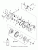 Snapper 7060947 - Bag N-Wagon, 30 Bushel E331523KVE (7800660) 33" 15 HP Rear Engine Rider Euro Series 23 Ersatzteile Primary Chain Case & Smooth Clutch Group