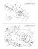 Snapper 7060947 - Bag N-Wagon, 30 Bushel E331523KVE (7800660) 33" 15 HP Rear Engine Rider Euro Series 23 Ersatzteile Wheels, Front & Rear Group