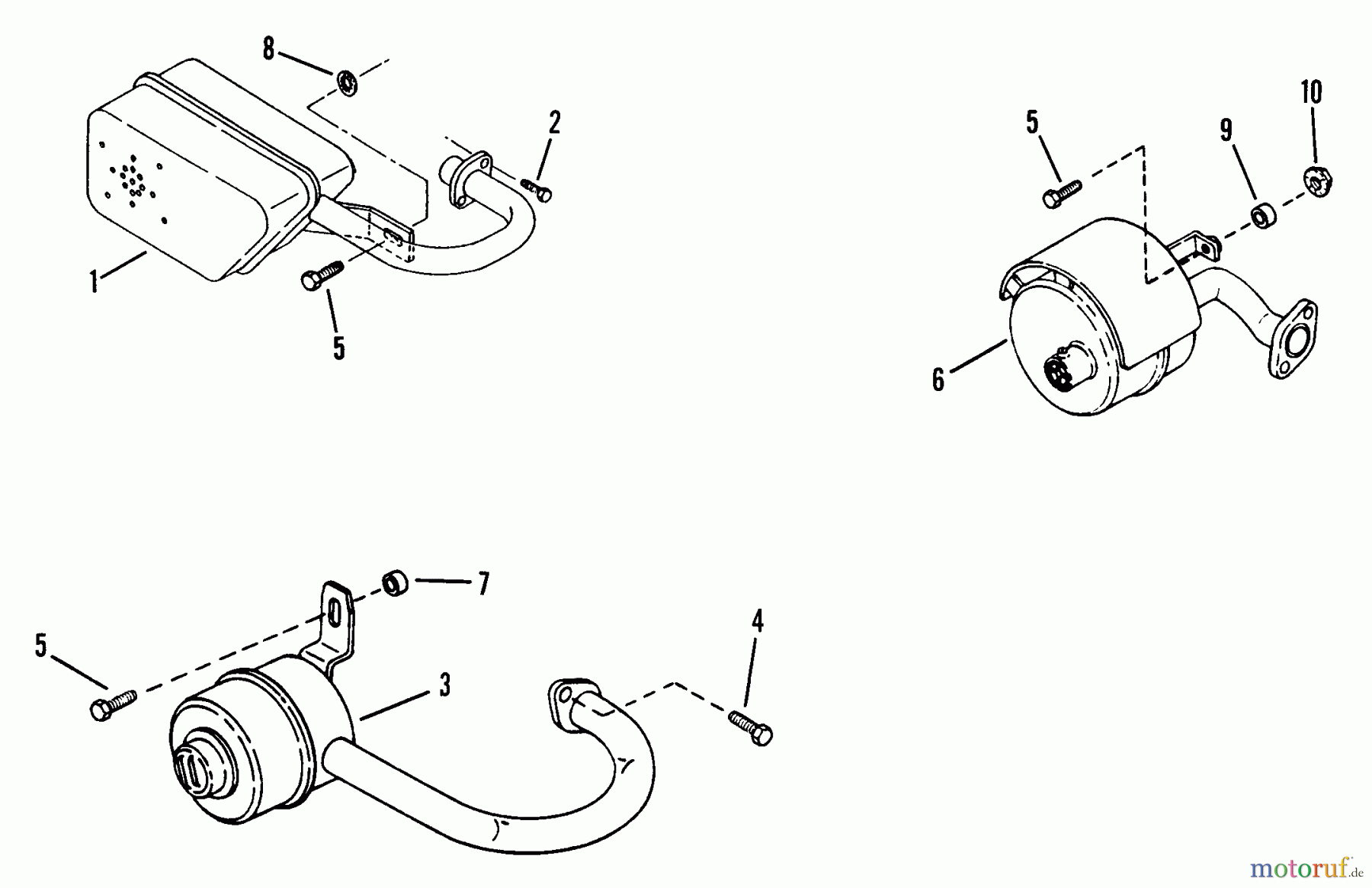 Snapper Zubehör. Rasenmäher 7060947 - Snapper Bag N-Wagon, 30 Bushel 301014BE Rear Engine Rider Series 14 Exhaust Muffler