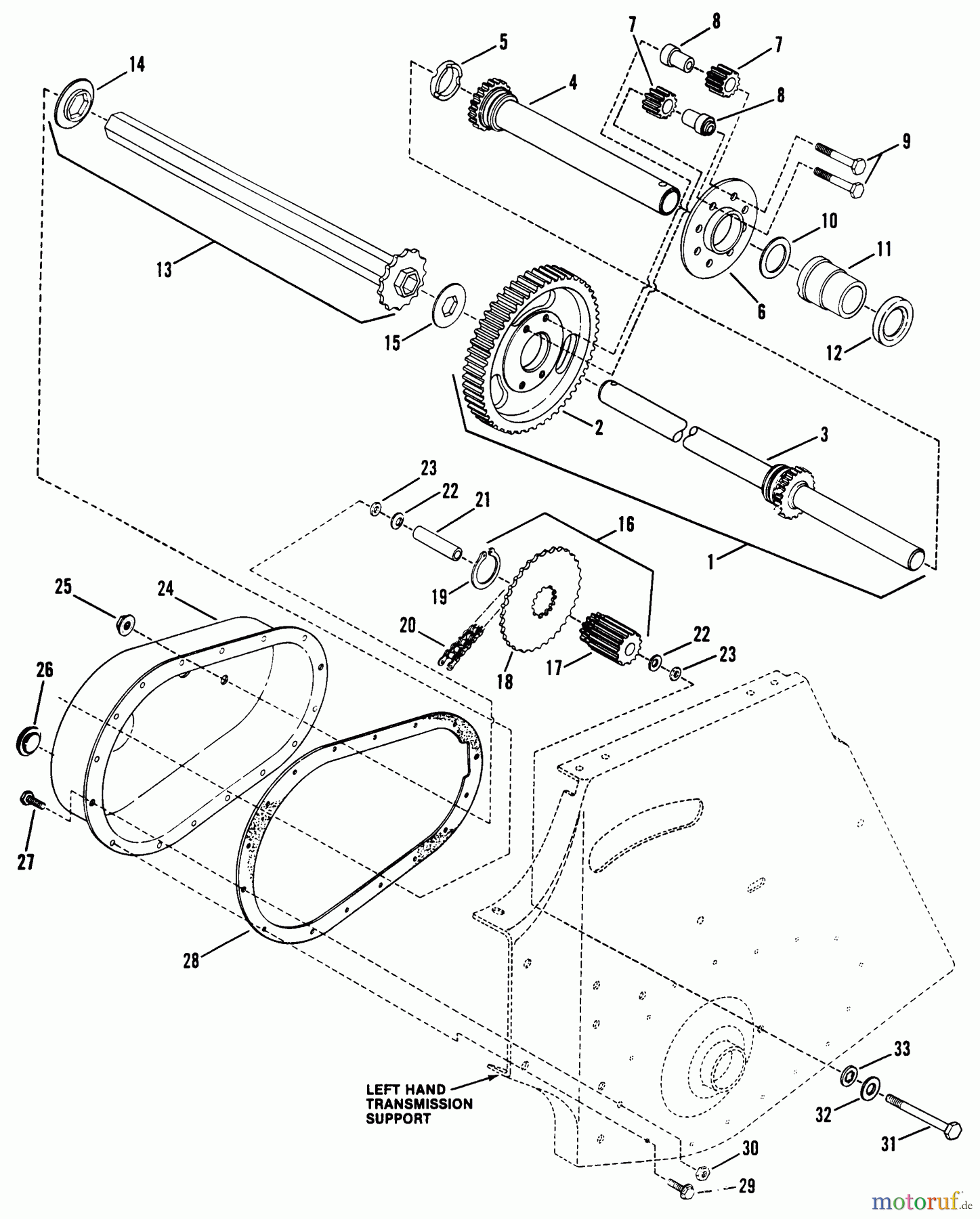 Snapper Zubehör. Rasenmäher 7060947 - Snapper Bag N-Wagon, 30 Bushel ELT115D331B 33