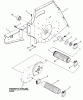 Snapper LT115D331B - 33" Lawn Tractor, 11.5 HP, Disc Drive, Series 1 Ersatzteile Transmission Support & Components (Part 1)