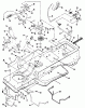 Snapper LT125G38AB (80377) - 38" Lawn Tractor, 12.5 HP, Gear Drive, Series A Ersatzteile Blade Engagement & Transmission Controls