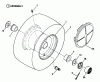 Snapper LT125G38AB (80377) - 38" Lawn Tractor, 12.5 HP, Gear Drive, Series A Ersatzteile Wheels - Front