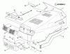 Snapper LT125G331KVE - 33" Lawn Tractor, 12.5 HP, Gear Drive, Series 1 Ersatzteile Hood, Bumper, Headlights
