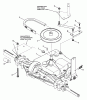 Snapper LT125G331KVE - 33" Lawn Tractor, 12.5 HP, Gear Drive, Series 1 Ersatzteile Transmission Group